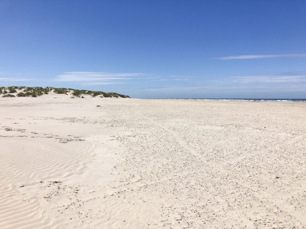 Het strand van Schiermonnikoog